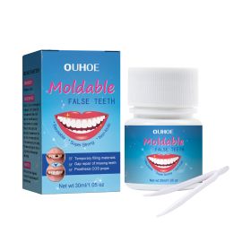 Moldable False Teeth