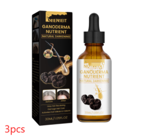 Natural Darkening Hair Oil (Option: 30ml 3pcs)