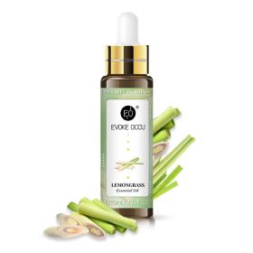 Aromatherapy Essential Oil With Dropper (Option: Lemongrass-10ML)