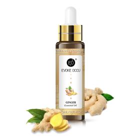 Aromatherapy Essential Oil With Dropper (Option: Ginger-10ML)