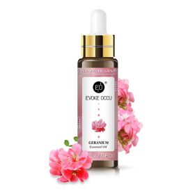 Aromatherapy Essential Oil With Dropper (Option: Geranium-10ML)