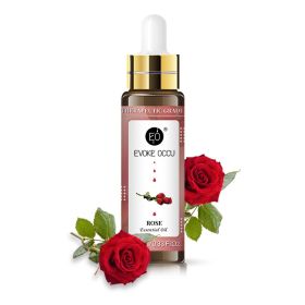 Aromatherapy Essential Oil With Dropper (Option: Rose-10ML)