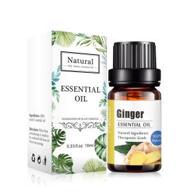 Pure Essential Oil 10ml (Option: Ginger-10ML)