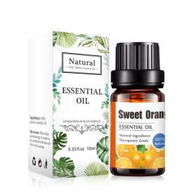 Pure Essential Oil 10ml (Option: Sweet Orange-10ML)