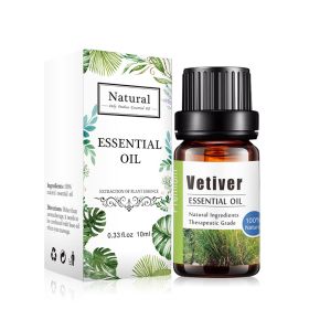 Pure Essential Oil 10ml (Option: Vetiver-10ML)